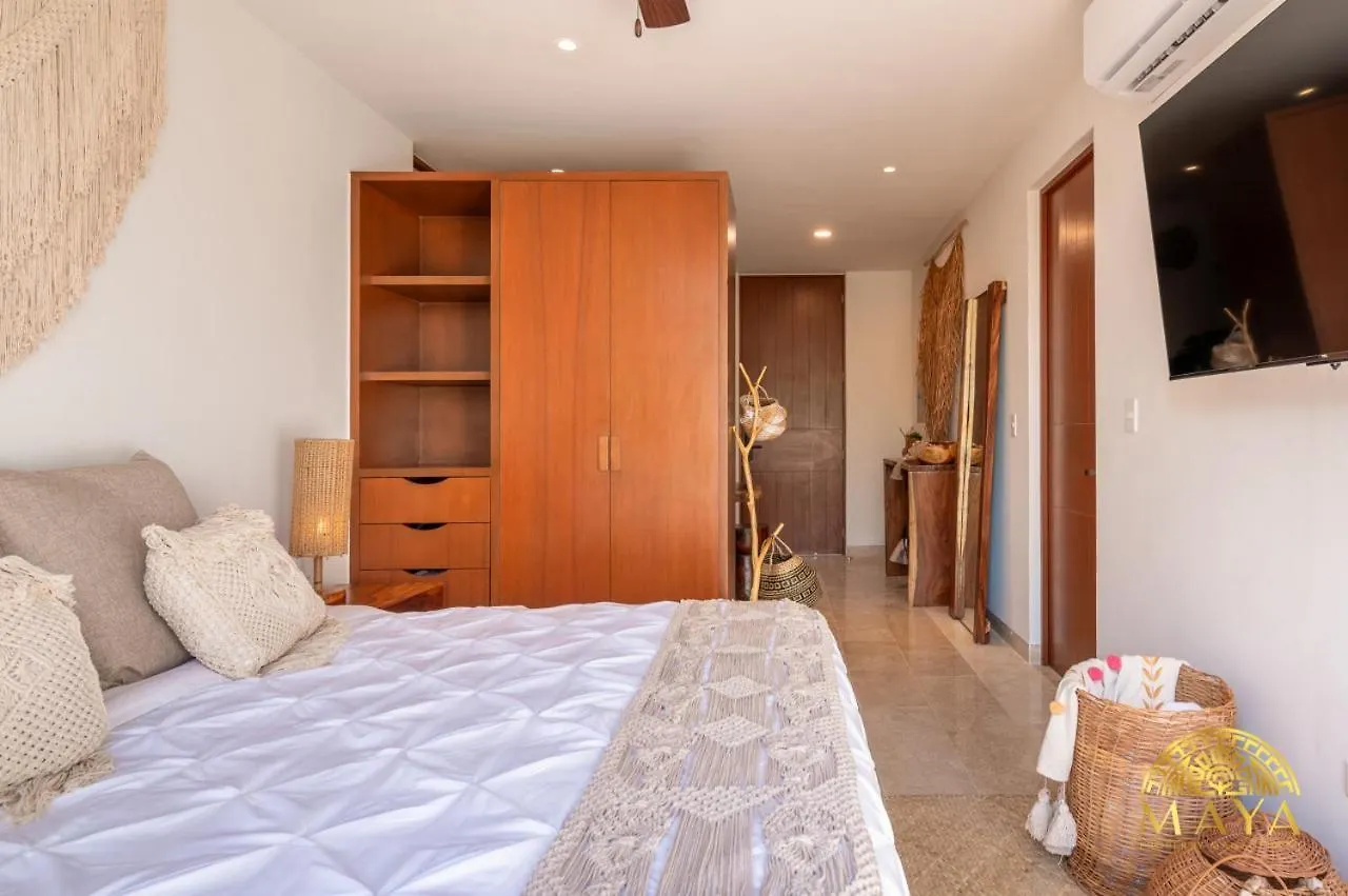 Nhoa 302A Lux 2Br Condo Top Jungle View Aldea Zama Tulum Pueblo